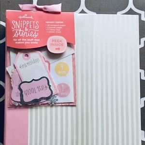 NEW Hallmark Girl Snippets & Stories Memory Keeper